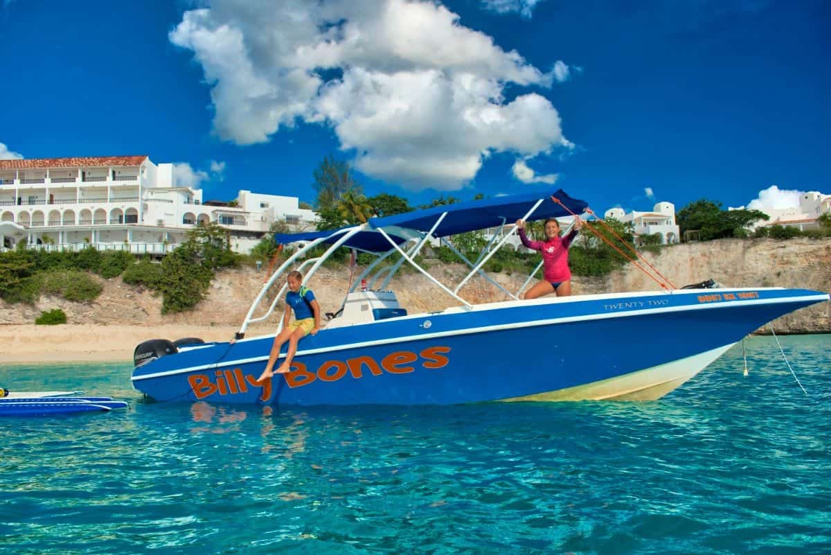 Billy Bones Boat Excursions St Maarten  Best Power boat excursions for  Hotel Guests and Cruise ship Passengers